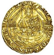 ½ Noble - Richard II London mint; type IB obverse image
