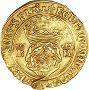1 Crown - Henry VIII Crown of the double-rose obverse image