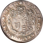 1 Crown - Charles I Exeter mint, United Kingdom, 1644 reverse image