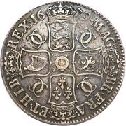 1 Crown - Charles II 4th bust, United Kingdom, 1679-1684 reverse image