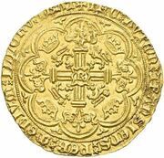 1 Noble - Richard II Calais mint; type IB, United Kingdom, 1377-1399 reverse image