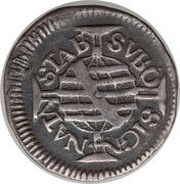 40 Réis - Pedro II Narrow Crown; Bahia Mint reverse image