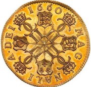 1 Broad - Charles II Pattern, United Kingdom, 1660 reverse image
