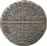 1 Groat - James III Light Issue of 1475, United Kingdom, 1475 reverse image