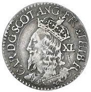 40 Pence - Charles I 3rd Coinage, 3rd Issue obverse image