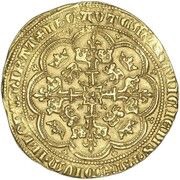 1 Noble - David II, United Kingdom, 1357 reverse image