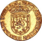 20 Pound Piece - James VI 2nd Coinage, United Kingdom, 1575-1576 reverse image