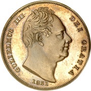 1 Farthing - William IV obverse image