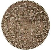 640 Réis - Pedro II Pattern - Calvary Cross - Terra de Santa Cruz obverse image