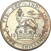 1 Shilling - Edward VII, United Kingdom, 1902-1910 reverse image