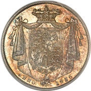 ½ Crown - William IV, United Kingdom, 1831-1837 reverse image