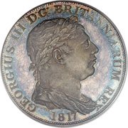 1 Crown - George III Pattern obverse image