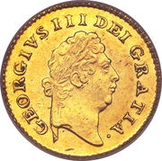 ⅓ Guinea - George III obverse image