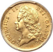 1 Guinea - George II Intermediate portrait obverse image