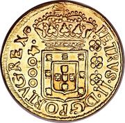 4000 Réis - Pedro II Rio de Janeiro Mint obverse image