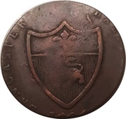 ½ Penny Lancashire - Lancaster / John of Gaunt, United Kingdom, 1794 reverse image