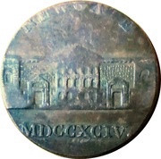 ½ Penny Middlesex - Newgate / LCS obverse image