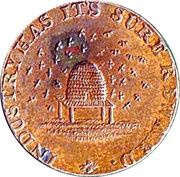 ½ Penny Cambridgeshire - Industry Has Its Sure Reward obverse image