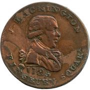 ½ Penny Middlesex - Lackington’s obverse image