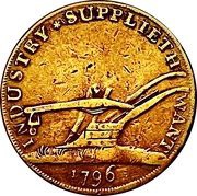 ½ Penny Middlesex - For General Convenience, United Kingdom, 1796 reverse image