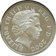 2 Pence - Elizabeth II 4th portrait; Welsh Plumes, Silver Proof obverse image