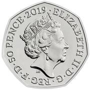 50 Pence - Elizabeth II 5th portrait; Paddington at the Tower obverse image