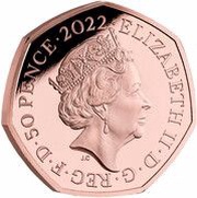 50 Pence - Elizabeth II Winnie The Pooh and Friends; Gold Proof obverse image
