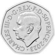 50 Pence - Charles III The Snowman obverse image