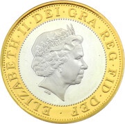 2 Pounds - Elizabeth II Steam Locomotive; Silver obverse image