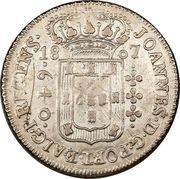 640 Réis - João, Prince Regent obverse image