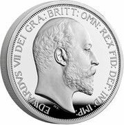 2 Pounds - Elizabeth II Edward VII; Silver Proof, United Kingdom, 2022 reverse image