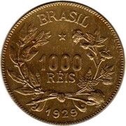1000 Réis obverse image