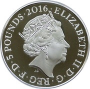 5 Pounds - Elizabeth II Army; Silver Proof obverse image