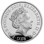 5 Pounds - Elizabeth II 5th Portrait; Queen Victoria obverse image