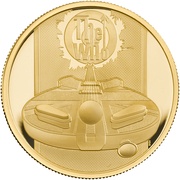 100 Pounds - Elizabeth II The Who; Gold Proof, United Kingdom, 2021 reverse image