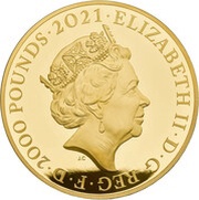 2000 Pounds - Elizabeth II Prince Philip, Gold Proof obverse image