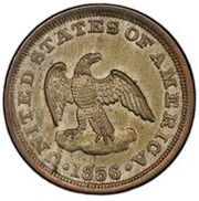 2 Cents "1836" Pattern; billon obverse image