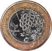 1 Real Olympic Games Rio 2016 - Paralympic Mascot obverse image