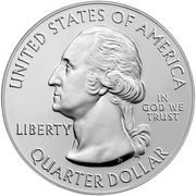 ¼ Dollar "Washington Quarter" American Memorial Park, Northern Mariana Islands - Silver 5 oz Bullion obverse image