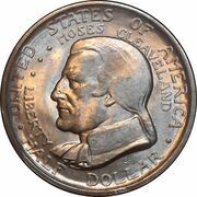 ½ Dollar Cleveland Centennial / Great Lakes Exposition obverse image