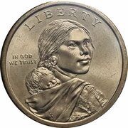 1 Dollar "Native American Dollar" Wampanoag Treaty obverse image
