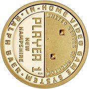 1 Dollar American Innovation - New Hampshire, United States, 2021 reverse image