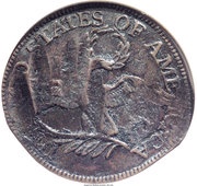 5 Dollars "1797 Half Eagle" Pattern, United States, 1797 reverse image