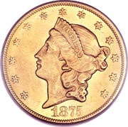 20 Dollars Liberty Head - Double Eagle, With motto obverse image