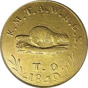 5 Dollars - Oregon Exchange Company obverse image
