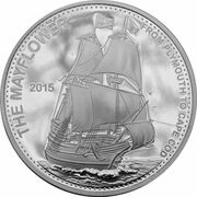 20 Vatu Mayflower reverse image