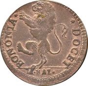½ Baiocco - Pius VI obverse image