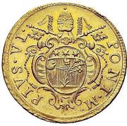 2 Zecchini - Pius VI obverse image