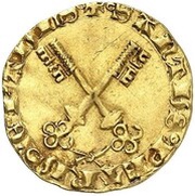 Gold Guilder - Clement VII reverse image