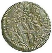 1 Quattrino - Clement XII St. Peter - standing obverse image